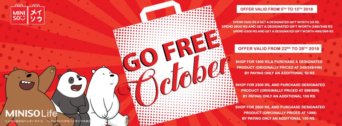 Go Free October Miniso