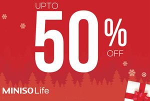 Up To 50% on Miniso