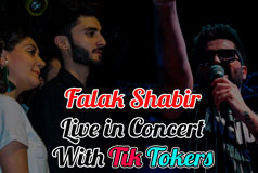 Falak Shabir & Tik Tokers at Amanah Mall