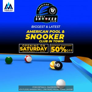 Grand Launch of American Pool & Snooker Club