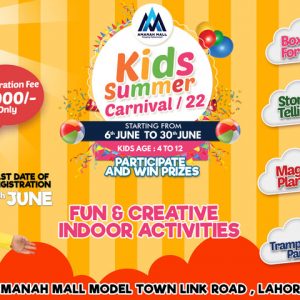 kids Summer Carnival 2022 Amanah Mall