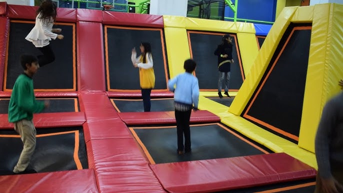 Lahore biggest trampoline park amanah mall Lahore