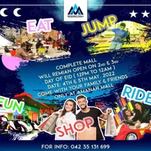 Celebrate Eid at Amanah Mall: A Festive Experience for the Whole Family