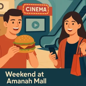 Weekend at Amanah Mall: What to Eat, Watch, and Shop
